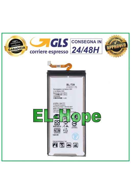 Batterie BL-T39 pour LG Q7 G7 ThinQ Plus FIT G7+ 3000 mAh, e'quivalente a' l originale 