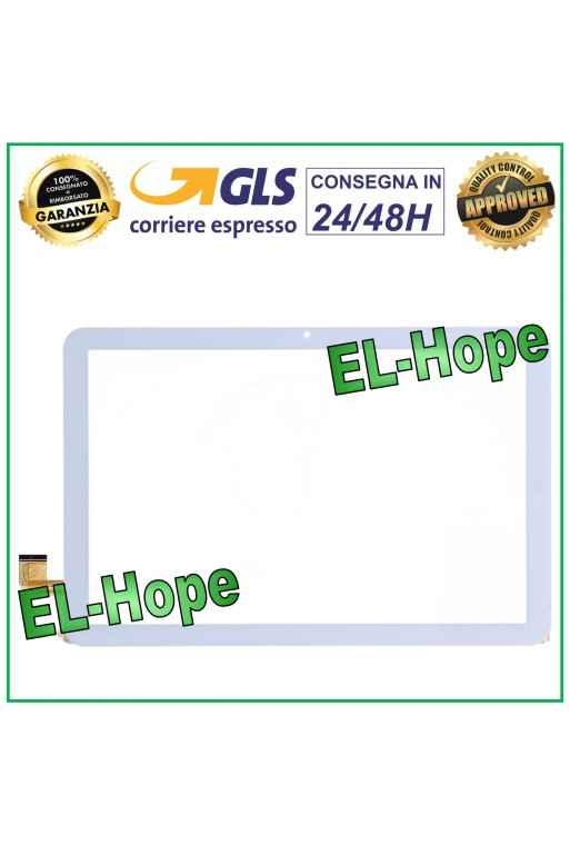ÉCRAN TACTILE EN VERRE MEDIACOM SMARTPAD IYO 10 M-SP1HY4G M-SP1IY4G BLANC ORIGINAL