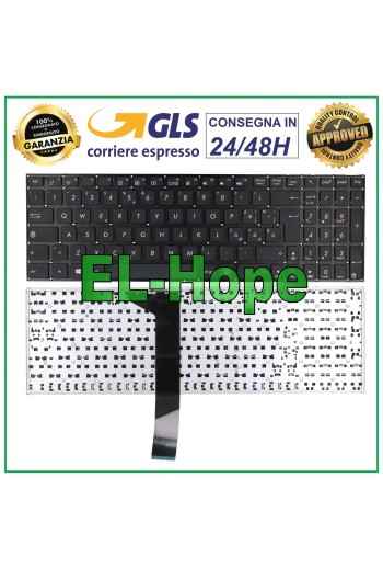Clavier italien pour ordinateur portable ASUS K550J K550JF K550VX R510C R510J FX550V, noir