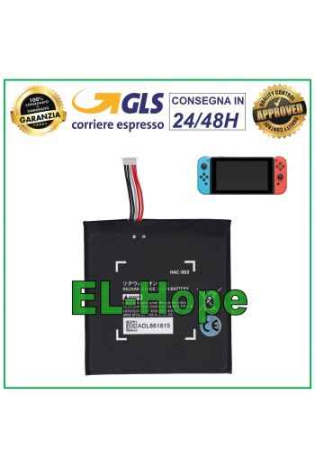 Batterie HAC-003 pour console Nintendo Switch 4310 mAh 3,7 V, e'quivalente a' l originale