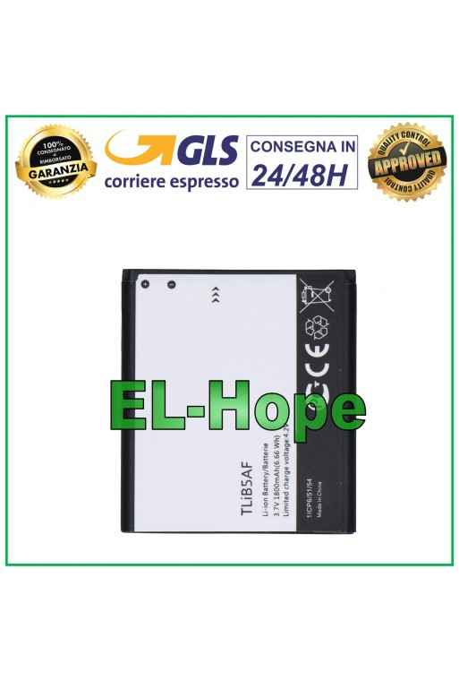 Batterie TLIB5AF pour Alcatel One Touch OT-5035, 5035D, 5036, 5036D, 997