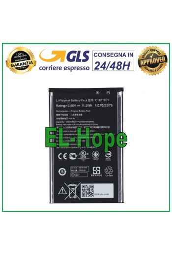 Batterie C11P1501 pour ASUS ZENFONE 2 LASER ZE551KL ZE550KL 3000 mA, e'quivalente a' l originale