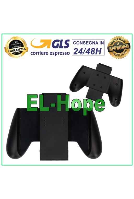 GRIP GRIP JOYCON DROITE GAUCHE ACCESSOIRES NINTENDO SWITCH NOIR 