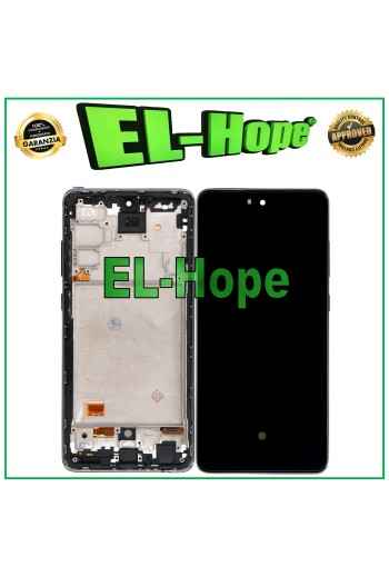 Écran LCD OLED + cadre pour Samsung Galaxy A72 SM A725 A726 Touch Glass noir