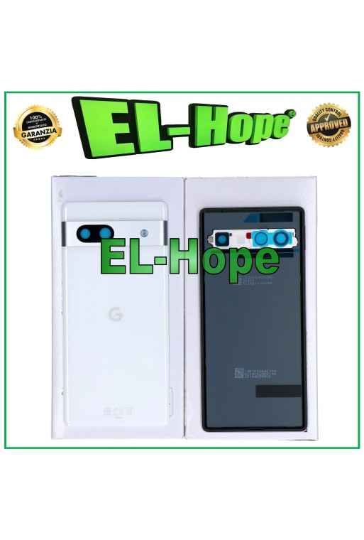 COUVERCLE DE BATTERIE D ORIGINE SERVICE GOOGLE PIXEL 7A BODY ARRIÈRE COUVERTURE BLANC