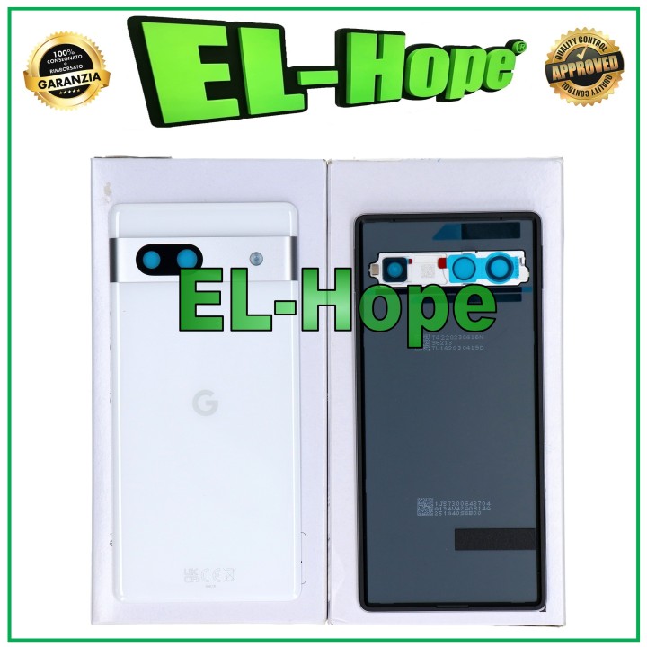 COUVERCLE DE BATTERIE D ORIGINE SERVICE GOOGLE PIXEL 7A BODY ARRIÈRE COUVERTURE BLANC