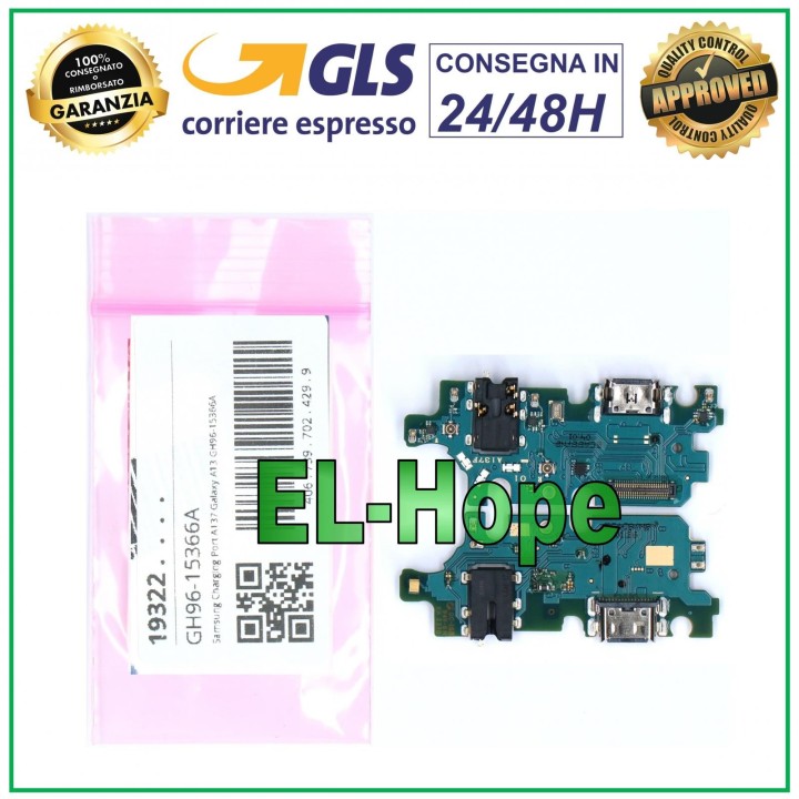 CONNECTEUR DE CHARGE DOCK ORIGINAL 100% SERVICE SAMSUNG GALAXY A13 SM A137 FN