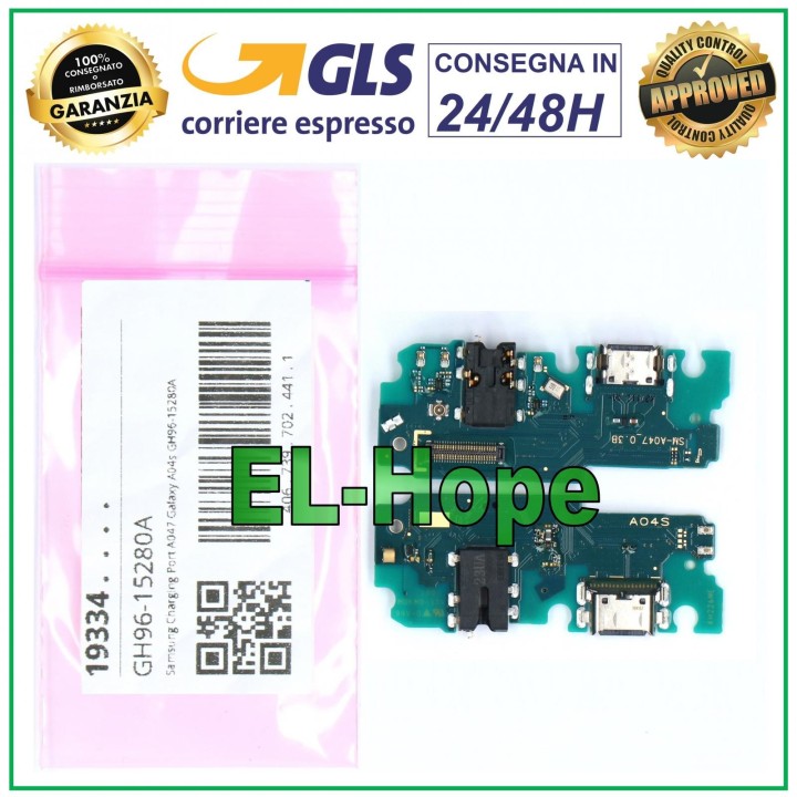 CONNECTEUR DE STATION DE CHARGE SERVICE ORIGINAL 100% SAMSUNG GALAXY A04S SM-A047F