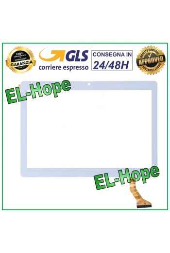 ÉCRAN TACTILE PLAT LAMZIEN CX-1096A1-FPC276-V02 10,1 BLANC ADHÉSIF DOUBLE FACE