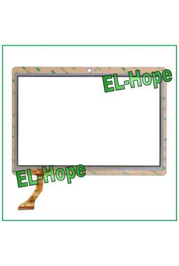 ÉCRAN TACTILE PLAT LAMZIEN CX-1096A1-FPC276-V02 10,1 BLANC ADHÉSIF DOUBLE FACE