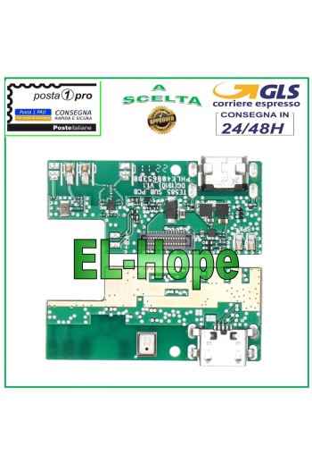 CONNECTEUR DE CHARGE POUR MICROPHONE DOOGEE X95, PCB DE CHARGE MICRO USB