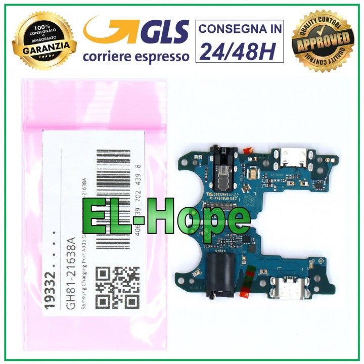 CONNECTEUR DE CHARGE DOCK ORIGINAL 100% SERVICE SAMSUNG GALAXY A03 SM-A035F A035