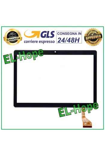 ÉCRAN TACTILE EN VERRE YESTEL X7 FLAT FLEX CODE HZYCTP-102044 10,1 NOIR ADHÉSIF DOUBLE FACE