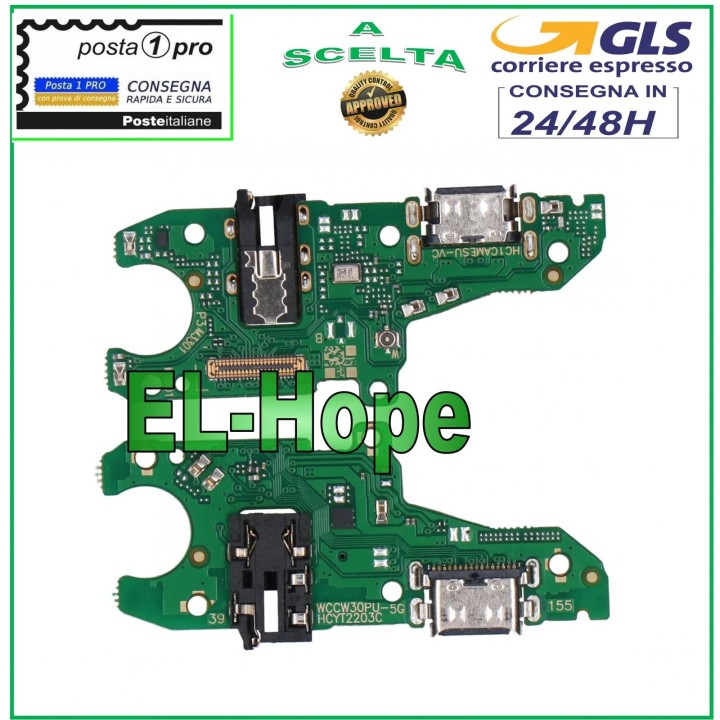 CONNECTEUR DE CHARGE POUR MICROPHONE HONOR X7 CMA-LX1 PCB DOCK DE CHARGE TYPE C