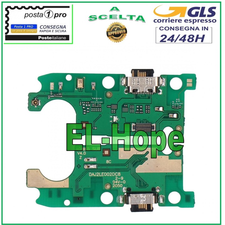 CONNECTEUR DE CHARGE ALCATEL 3X 2019 OT-5048 + MICROPHONE STATION DE CHARGE TYPE C