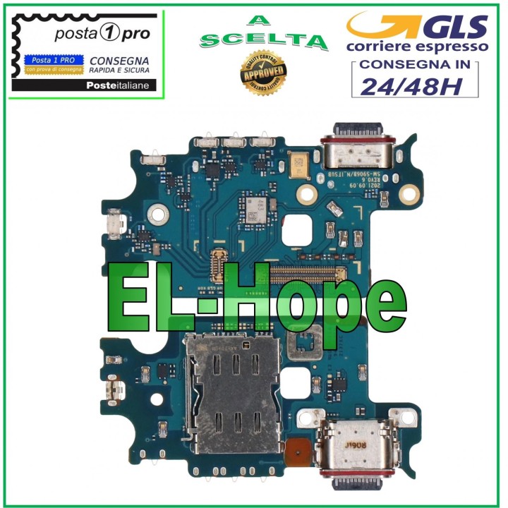 CONNECTEUR DE CHARGE SAMSUNG GALAXY S22+ PLUS SM-S906 + MICROPHONE STATION DE CHARGE