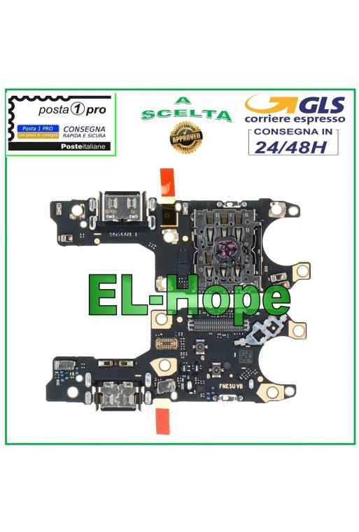 CONNECTEUR DE CHARGE POUR MICROPHONE HONOR 70 FNE-AN00 FNE-NX9 PCB STATION DE CHARGE