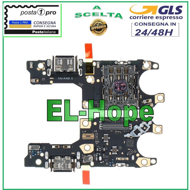 CONNECTEUR DE CHARGE POUR MICROPHONE HONOR 70 FNE-AN00 FNE-NX9 PCB STATION DE CHARGE