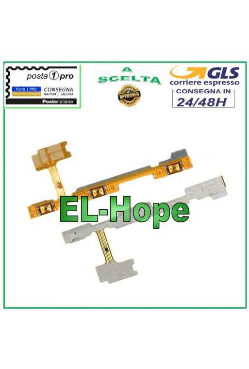 TOUCHES LATÉRALES PLATES VOLUME ET MARCHE/ARRÊT POUR HUAWEI P40 LITE ET ART-L28