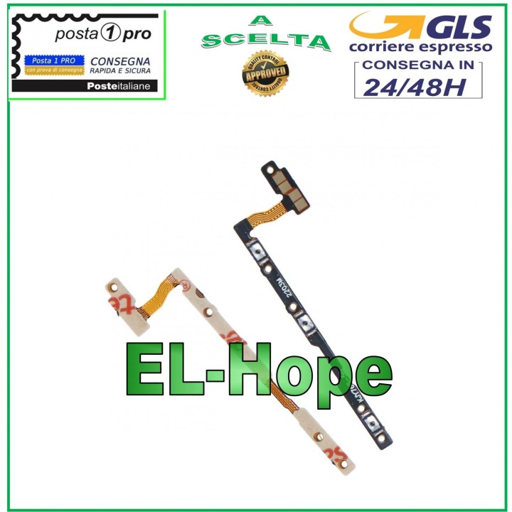 Touches late'rales plates, bouton marche/arre't et volume pour VIVO Y74S V2156A