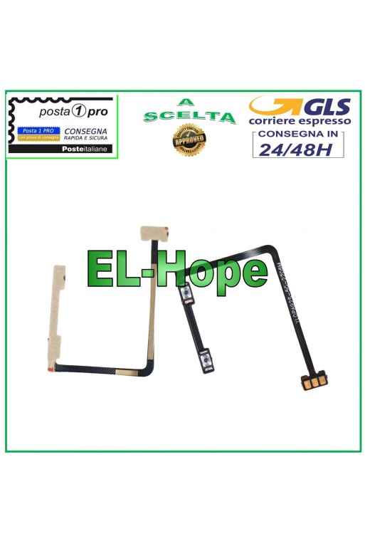 Touches late'rales plates et flexibles pour augmenter ou diminuer le volume, pour Oppo Reno 4Z 5G (CPH2065)