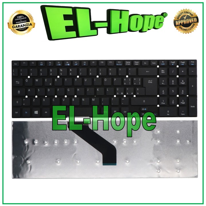 Clavier ITA pour ordinateur portable ACER ASPIRE se'rie 5755 5755G 5830 5830G 5830T noir