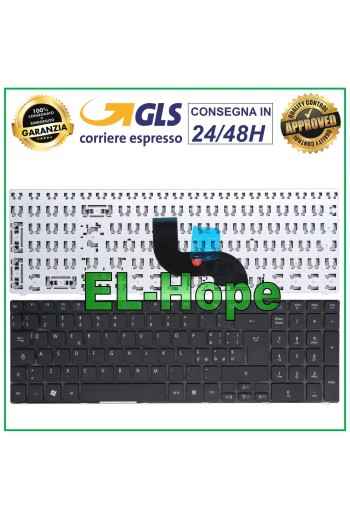 CLAVIER ITA POUR ORDINATEUR PORTABLE PACKARD BELL EASYNOTE MS2290 TM85 TM97 TM98 TM99 NOIR