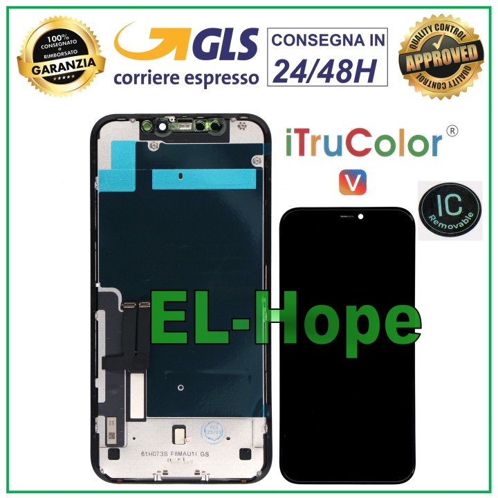 Écran LCD tactile iTruColor HD INCELL pour Apple iPhone 11