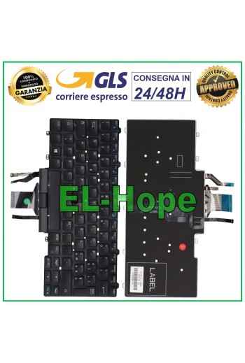 Clavier ITA pour ordinateur portable Dell Latitude 3340, 3350, E5450, E5470, E7250, E7450, E7470