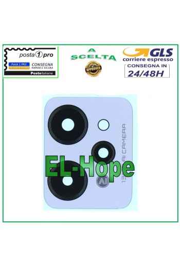 Verre de lentille pour appareil photo arrie're pour Oppo Realme C31 RMX3501 Argente'