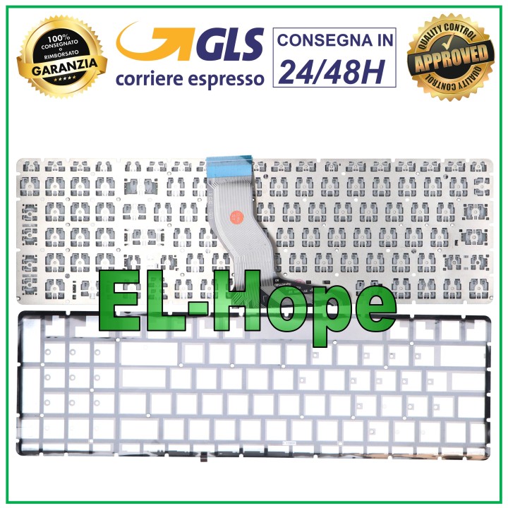 ORDINATEUR PORTABLE HP 15 AVEC CLAVIER ITA AU006NL AU009NL AU010NL BC005NL + RÉTROÉCLAIRAGE