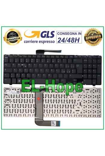 Clavier italien pour ordinateur portable Dell Inspiron 15R N5110 se'rie 5110, noir