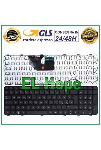 Clavier italien pour ordinateur portable HP se'rie DV6-6000 NSK-HWAUW 665937-061, noir