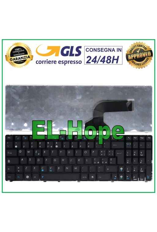 Ordinateur portable avec clavier italien ASUS G60 G52 U50 UX50 X61 G60J G60V G60JX G60VX noir