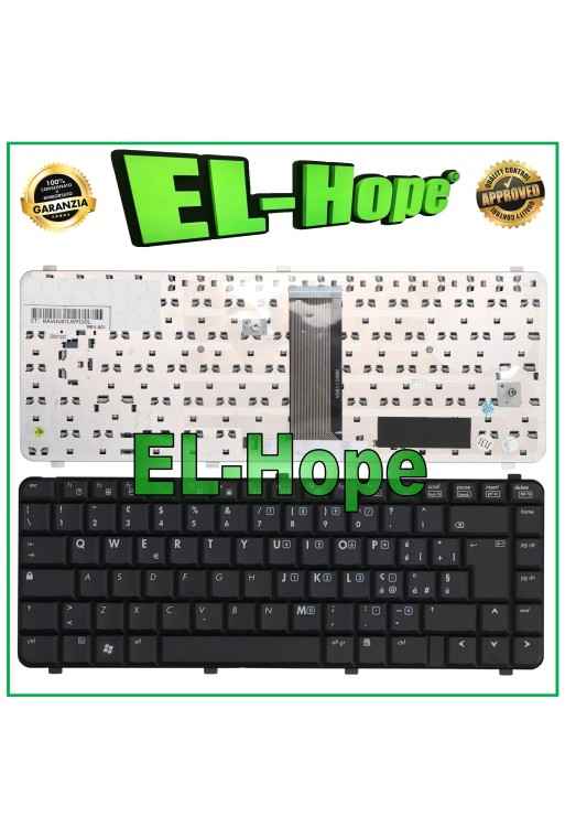 Clavier italien pour ordinateur portable HP Compaq 511 515 516 610 615 CQ510 CQ610, noir