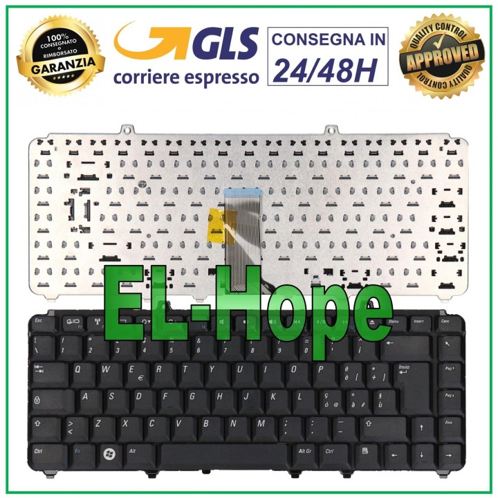 Clavier ITA pour ordinateur portable Dell Inspiron 1500, 1520, 1521, 1525, 1526, 1540, 1545 et 1546