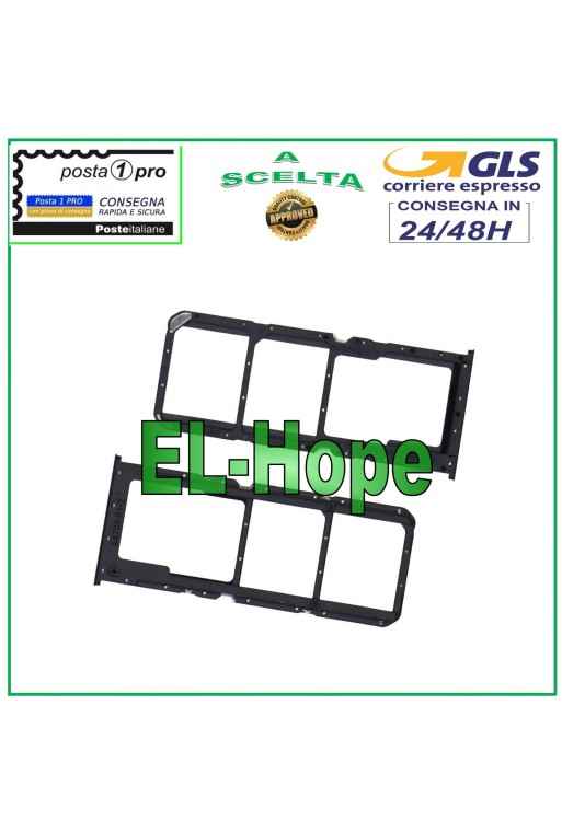 Compartiment SIM pour carte micro SD pour Oppo Realme 8 Pro RMX3081 Noir