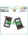 Logement pour carte nano SIM 1/2 pour Xiaomi Poco F4 Noir