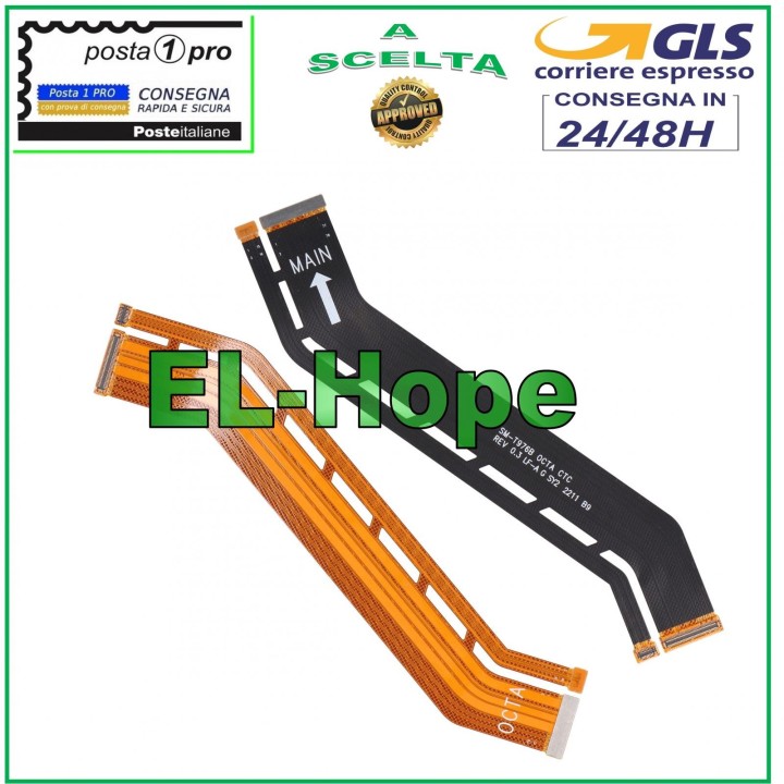 Carte me're a' connexion plate avec e'cran LCD pour Samsung Galaxy Tab S7+ SM-T970 T976
