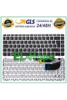 Clavier italien pour ordinateur portable HP EliteBook 745 840 G3 G4, cadre argente'