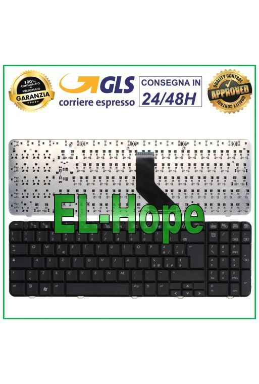 Clavier italien pour ordinateur portable HP Compaq Presario CQ60 Series / Pavillon G60, noir