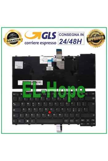 Clavier italien pour Lenovo ThinkPad L460, T440, T440P, T440S, T450, T450S, T460, noir