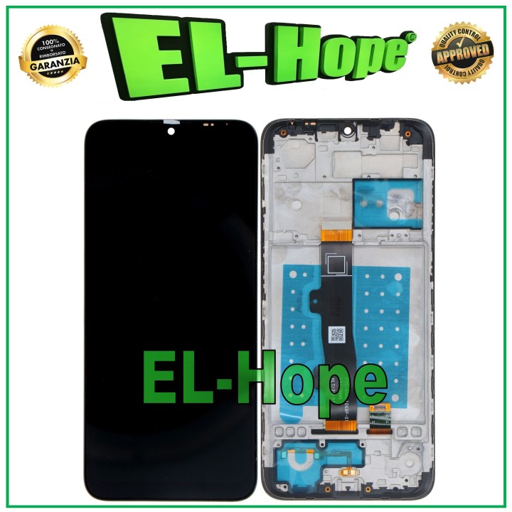 Cadre d e'cran LCD pour Motorola Moto E7 XT2095 XT-2095, e'cran tactile en verre noir