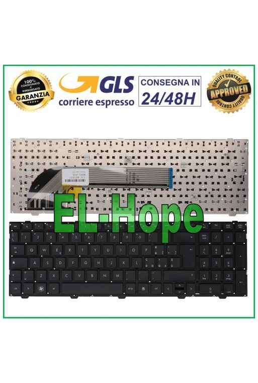 Clavier italien pour ordinateur portable HP ProBook 4540S, 4545, 4540, 4545S, noir