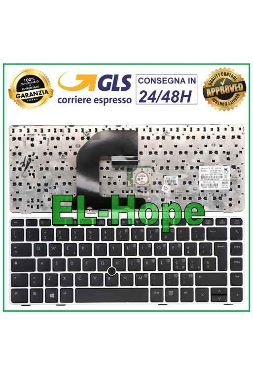 CLAVIER ITA ORDINATEUR PORTABLE HP ELITEBOOK 8460P 8460W 8470P 8470W 6465B / PROBOOK 6460B