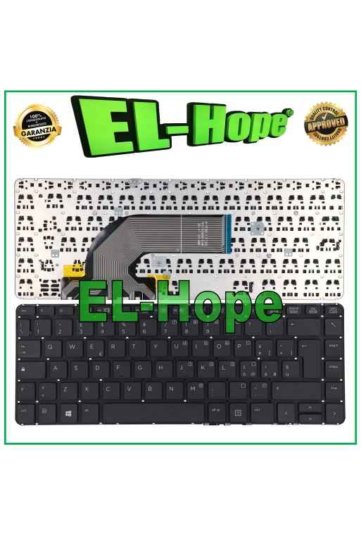 Clavier italien compatible avec ordinateur portable HP ProBook 640, 645, 650, 655 G1, noir