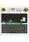 Clavier italien pour HP EliteBook Folio 1040 G1 G2, cadre re'troe'claire', argent