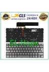 Clavier italien re'troe'claire' pour ordinateur portable Lenovo Yoga C640-13IML, couleur argent