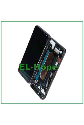Cadre d e'cran tactile OLED pour Asus ROG Phone 2 II ZS660KL, e'cran LCD en verre noir