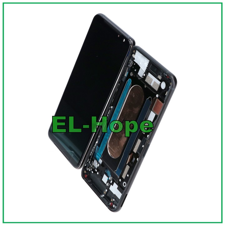 Cadre d e'cran tactile OLED pour Asus ROG Phone 2 II ZS660KL, e'cran LCD en verre noir